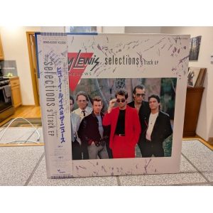 Huey Lewis & The News - Selections - NM/NM, Includes Obi & Insert