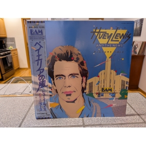 Huey Lewis & The News - Picture This - NM/NM, Includes Obi & Insert