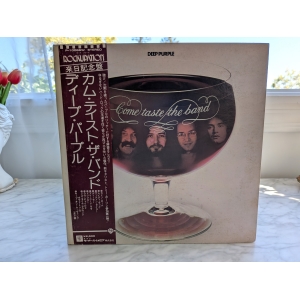 Deep Purple - Come Taste The Band - VG++/NM, Gatefold, Includes Insert & Obi