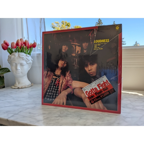 Loudness - Gotta Fight 45rpm 12” EP NM/NM - Includes Insert & Obi