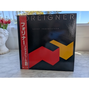 Foreigner - Agent Provocateur - NM/NM, Includes Obi & Insert