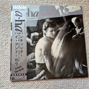 A-ha  Hunting High and Low - NM/NM, Includes Obi & Insert