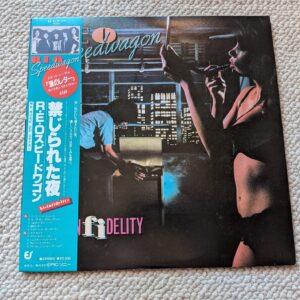 REO Speedwagon - Hi Infidelity - NM/NM, Includes Insert & Obi